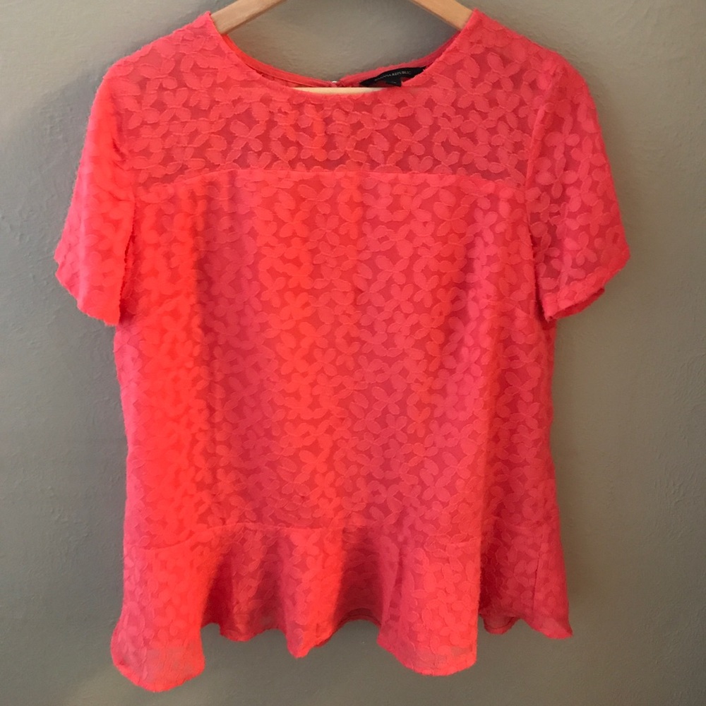Banana Republic Peplum Top